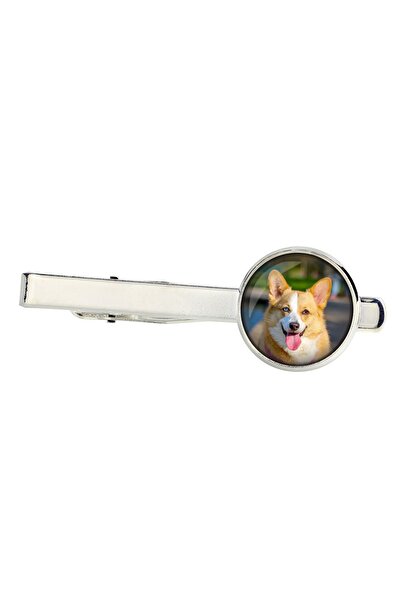 Art - Dog Cardigan Welsh Corgi - agrafă de cravată, ornament, bijuterii pentr...