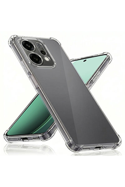 Evolium Phone Case for Oppo Reno14, Anti-Shock, Transparent, Silicone, Evoliu...