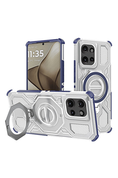 Techsuit Husa pentru Motorola Edge 50, Carbon Shield PRO, protectie antisoc, ...