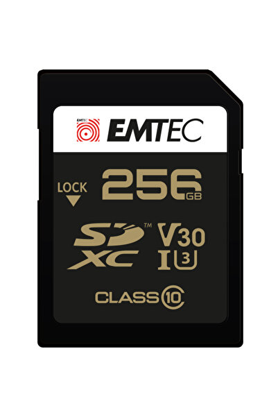 Emtec Card Memorie SDXC SpeedIn Pro, 256Gb, Clasa 10/ UHS-1 U3 ECMSD256GXC10SP