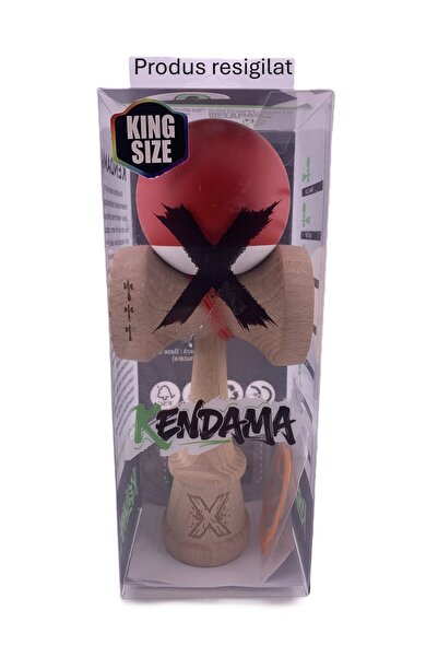 SOHO RESIGILAT - Kendama X Originala, Profesionala, SOHO, Rubber Grip, Cupe M...