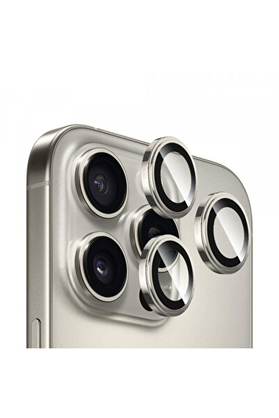 BLUEO Sapphire Crystal Rear Camera Protection Film for Apple iPhone 16 Pro Ma...