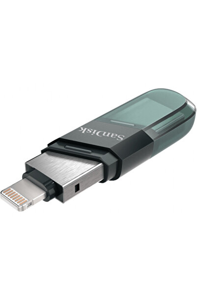 SanDisk Външна памет USB-A 3.1/ Lightning iXpand Flip, 64ГБ SDIX90N-064G-GN6NN