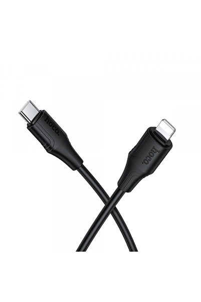 hoco. Καλώδιο δεδομένων και φόρτισης usb-c - lightning hoco x124, 27w, 1m, μαύρο