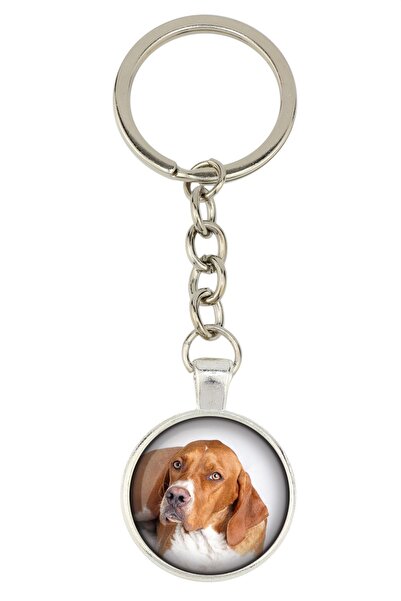 Art - Dog English Pointer I - breloc cu fotografia ta, decorațiune pentru che...