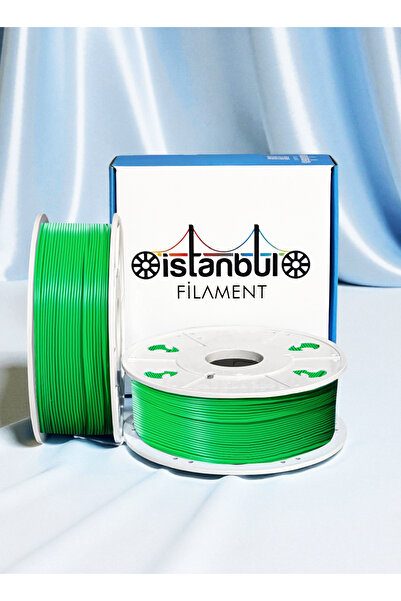 İSTANBUL FİLAMENT 3D Baskı PLA Filament Çimen Yeşil 1 Kg Ø 1,75mm ± 0,05 Mm