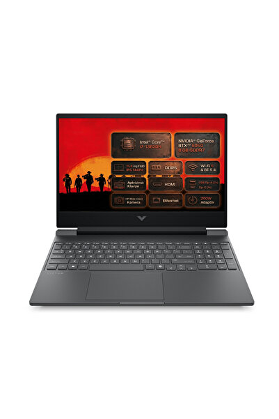 HP Victus 15-FA2036NT i7-13620H 40GB 512GB SSD 8 GB RTX5050 144Hz 15.6" FHD W...