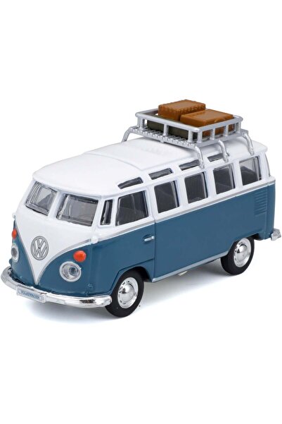 Maisto Rulota Maisto, Volkswagen T2, Weekenders, Bleu