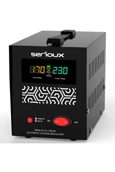 SERIOUX Σταθεροποιητής τάσης με ρελέ SRXA-RL101-1500VA, 1500VA, IP20