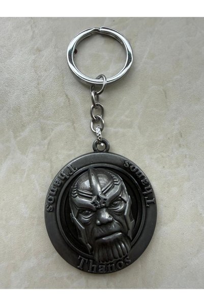 Natavanbutık 🟣 💀   Thanos Power Keychain – Infinite Power with You! ♾️ 🔥
