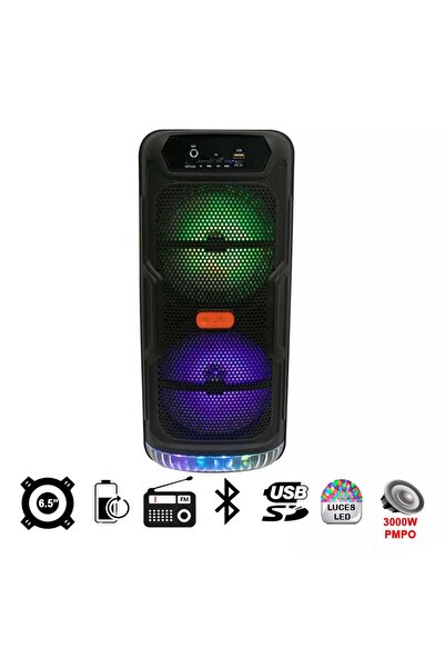 E-ANAMAG Преносима колонка GTS-1565 с USB и Bluetooth