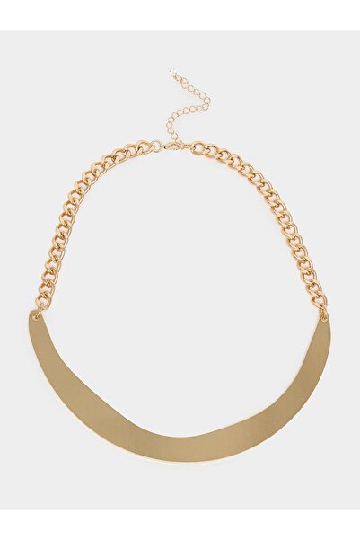 Styli Gold Chain Brass Necklace