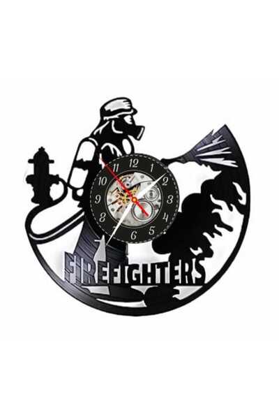 OEM Decorative Wall Clock 'Firefighters - Fireman'