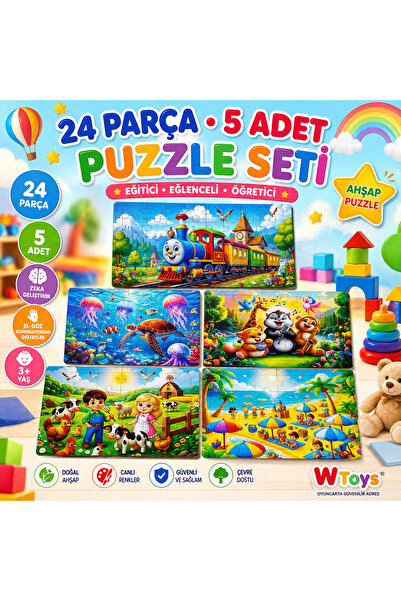 MAKETÇİNİZ Ahşap Puzzle Yapboz