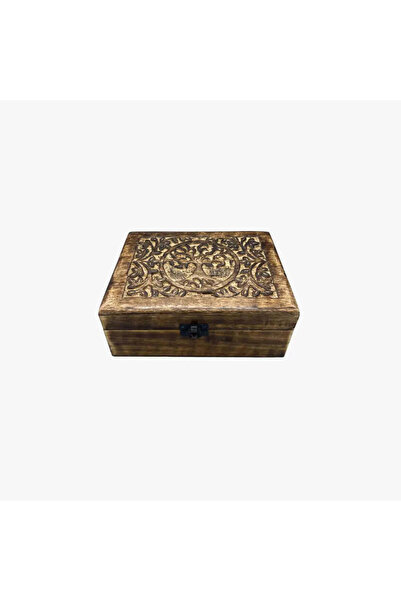 Phos & Gaia Χειροποίητη Ξύλινη Κοσμηματοθήκη — Δέντρο της Ζωής