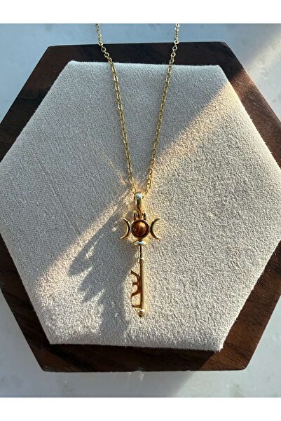 My Joyas Design Çelik Anahtar Etnik Kolye
