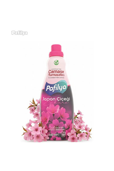 Pafilya Konsantre Çamaşır Yumuşatıcı Sakura Japon Çiçeği 1440 ML 60 Yıkama