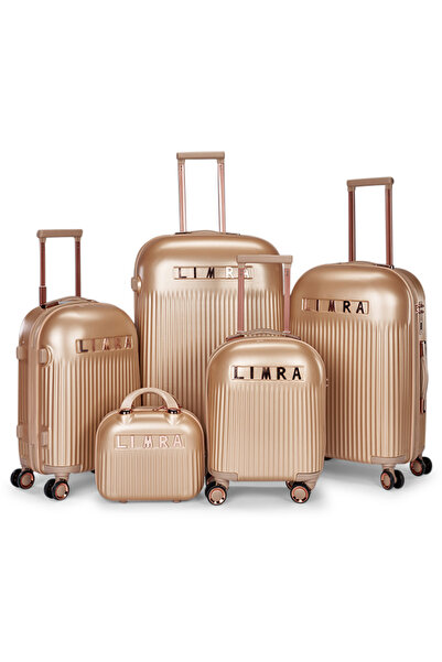 LİMRA Luxury 5 Pieces Luggage Sets Modern Design Strong Color Travel Suitcase...