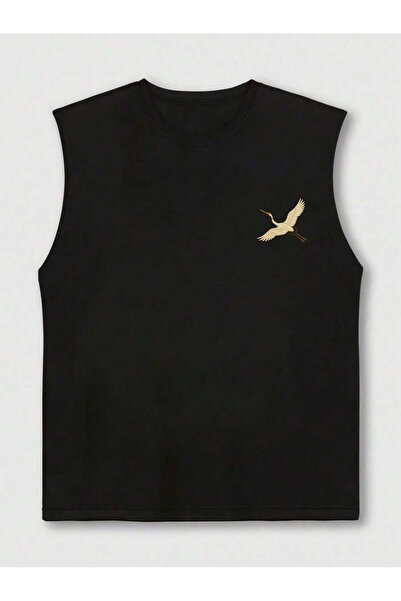 bellanova Printed Sleeveless Tshirt Men's Zero Sleeve Clothing Sportswear Ove...