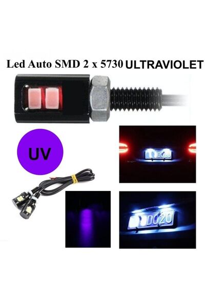 Stef's Cat LED Auto 12mm / 12V / MOV, 2 buc/set, Stef's Cat
