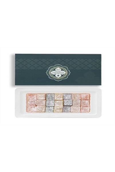 MEŞHUR SAFRANBOLU LOKUMCUSU Karışık Aromalı Lokum 190 gr. (Vakumlu Paket)