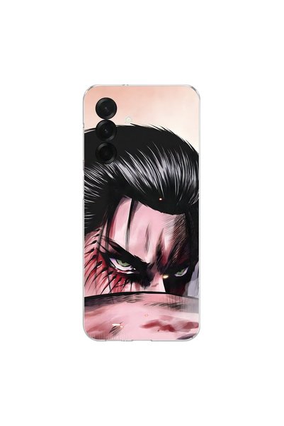 PPKin Samsung Galaxy A36 Compatible Anime 1/2 Design Transparent Case
