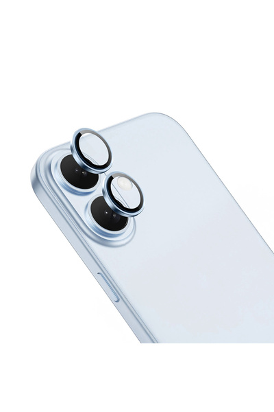zore واقي عدسة الكاميرا الصغيرة لهاتف Apple iPhone 16 Plus