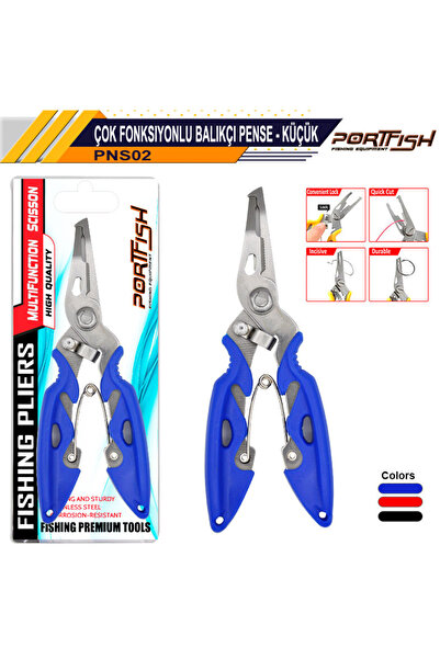 Port Fish Portfish Çok Fonksiyonlu Balıkçı Pensesi Küçük