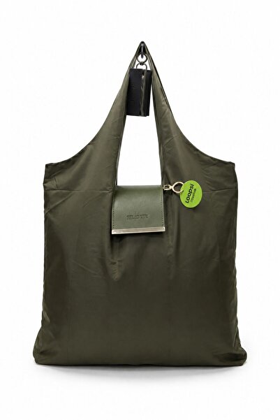 EGEM ATELİER Leather Keychain, Leather Folding Bag, Practical Use Bag