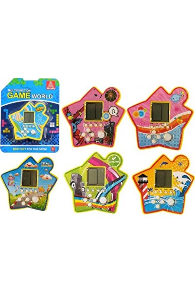 LeanToys Tetris electronic portabil cu cărămizi