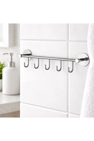 ÇELİK BANYO PI10-005 - PIRIL 5'Lİ ASKILIK (YAPIŞKANLI)