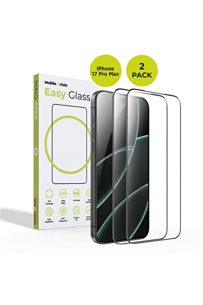 Mobile Origin EasyGlass iPhone 17 Pro Max, σετ 2 τεμαχίων