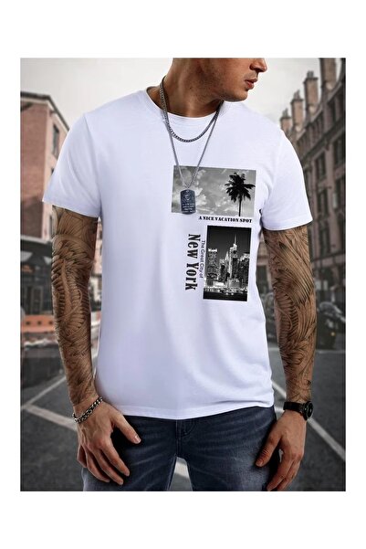 bellanova Sila Trend Unisex Black Oversize Printed T-Shirt Streetwear Comfort...