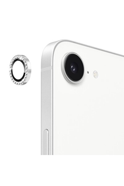ENKAY Apple iPhone 16e/17e Κρίκος Προστασίας για Κάμερα Silver