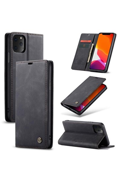 Caseme 013 Retro Θήκη Βιβλίο Black (Apple iPhone 11 Pro Max)