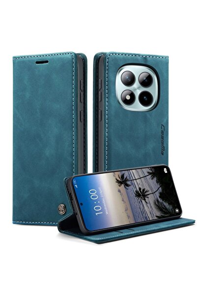 Caseme 013 Retro Θήκη Βιβλίο Green Blue (Xiaomi Redmi Note 15 Pro Plus 5G/Poc...