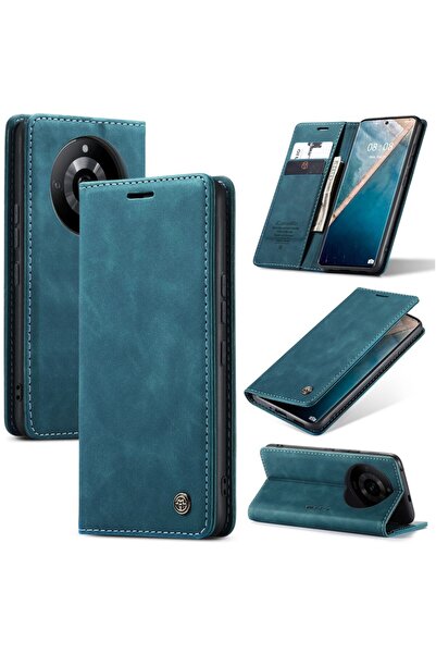Caseme 013 Retro Θήκη Βιβλίο Blue Green (Realme 11 Pro 5G / 11 Pro Plus 5G)