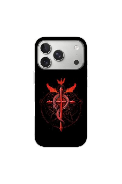 PPKin iPhone 17 Pro Max Compatible Anime 6/2 Design Transparent Case