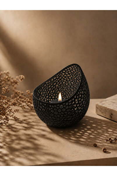triora Moonlight Tealight mumluk :Modern Tealight Mumluk 3D Baskı Dekoratif M...
