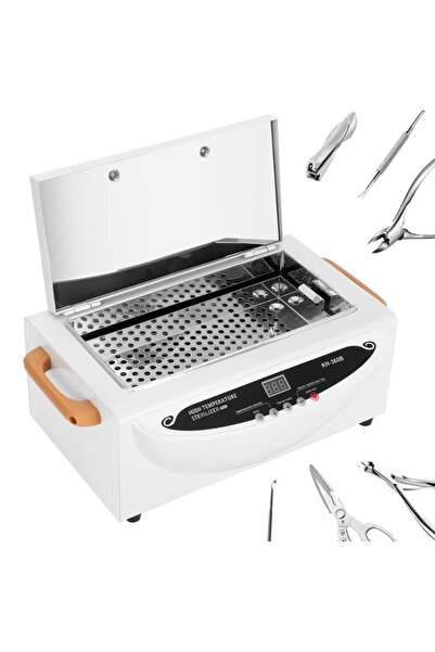 Xverycan Sterilizator cu aer cald 500W – 250°C, pentru instrumente de manichi...
