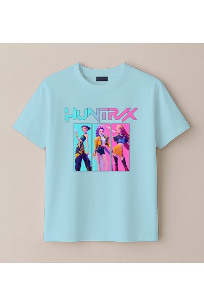 BLITZIST Kpop Demon Hunters - Demon Hunters Printed T-Shirt for Girls 4-13 Ye...