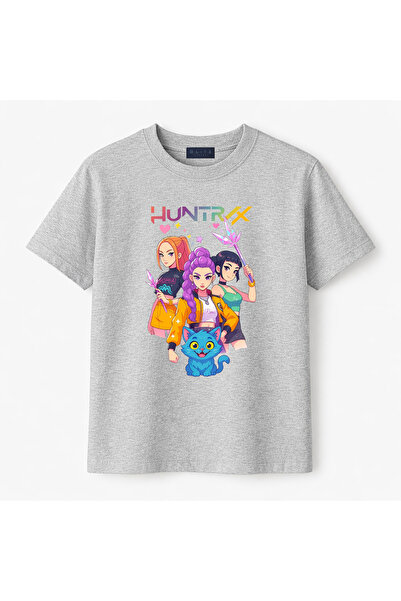 BLITZIST Kpop Demon Hunters Demon Hunters Printed Long Sleeve Girls' T-Shirt ...