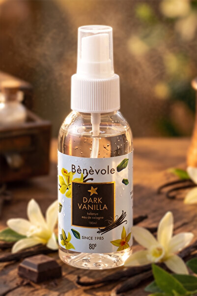 Benevole Dark Vanilla 80 Derece Kolonya Serisi 100 ml | Ferahlatıcı ve Kalıcı...