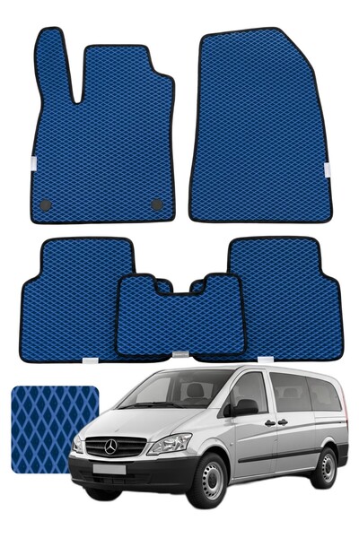 Evanotion Mercedes Vito 2003-2014 W639 Premium Eva Paspas Seti Tam Set Paspas...