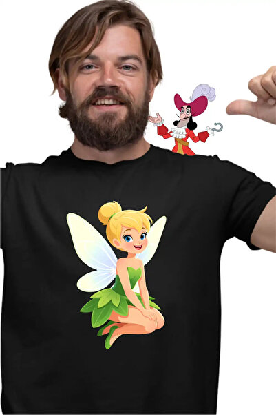 OEM Tricou Barbati Clopotica Peter Pan Tinker Bell