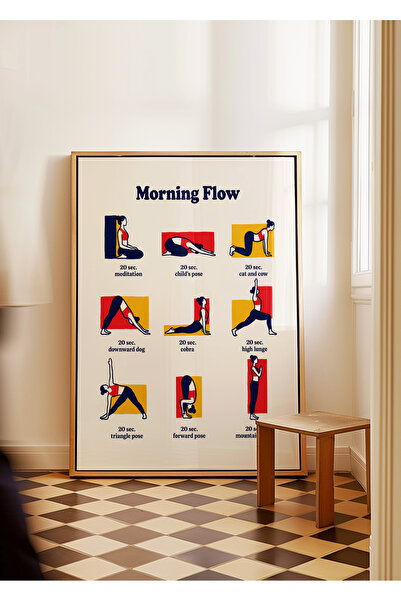 ARTHOUSECOLLECTIVE Aura / Yoga / Meditasyon Koleksiyonu - Morning Flow - Çerç...