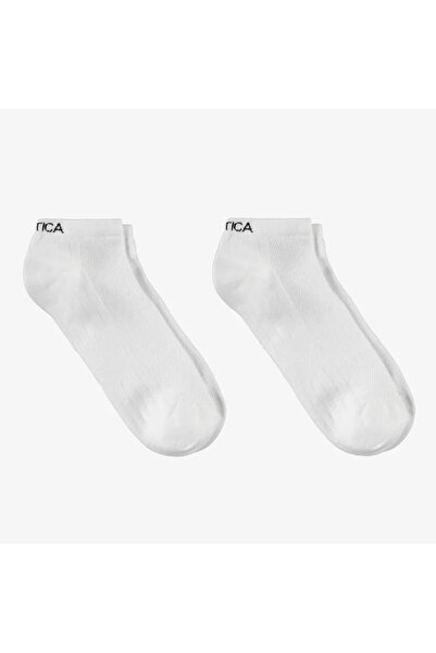 Nautica Men's White 2-Pack Socks