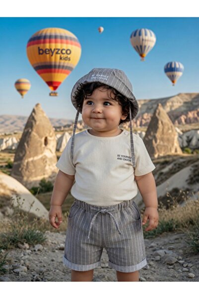 Hippıl Baby 3-piece set with hat