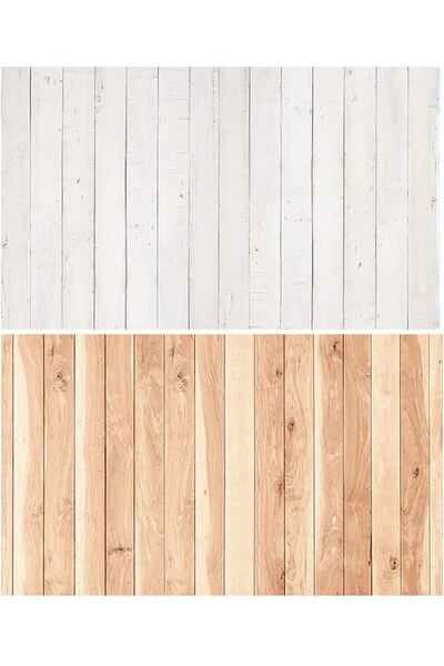 AZT Ürün , Yemek , Reklam vb. Çekimleri için 57x87cm Çift Taraflı Backdrop Fo...