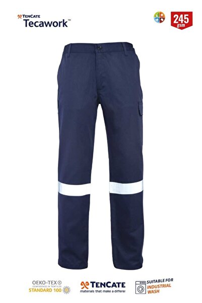 MyForm My Form Loopus Harman Fabric Trousers-Dark Blue